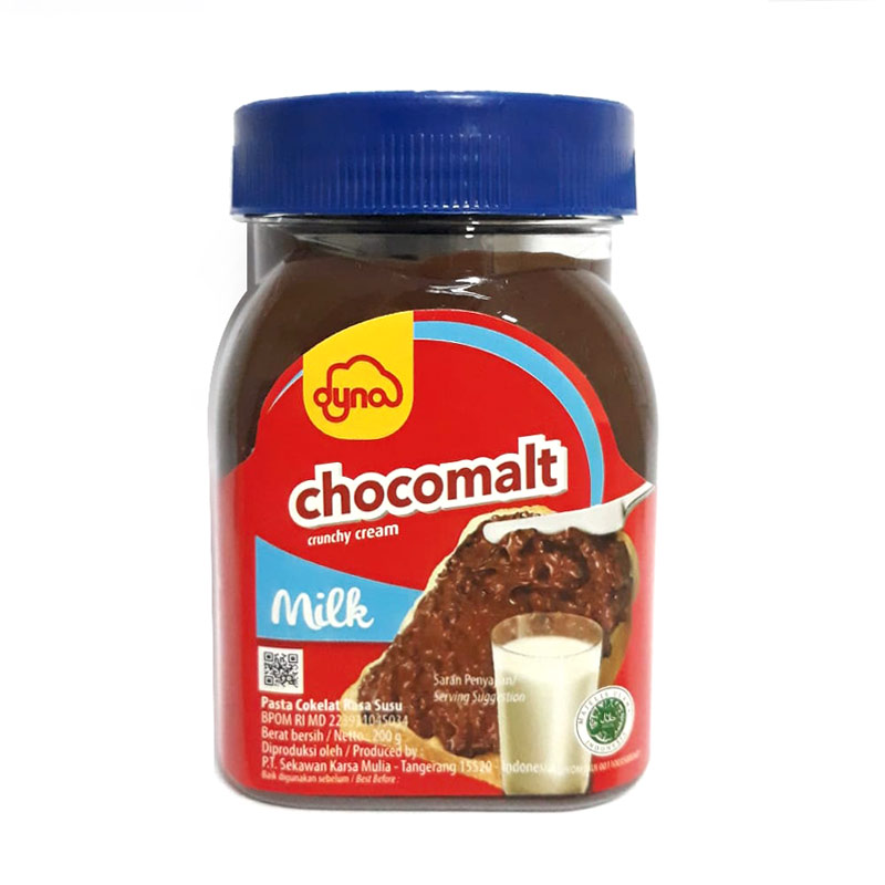 Jual Dyna Chocmaltin Crunchy Cream Milk Selai Online