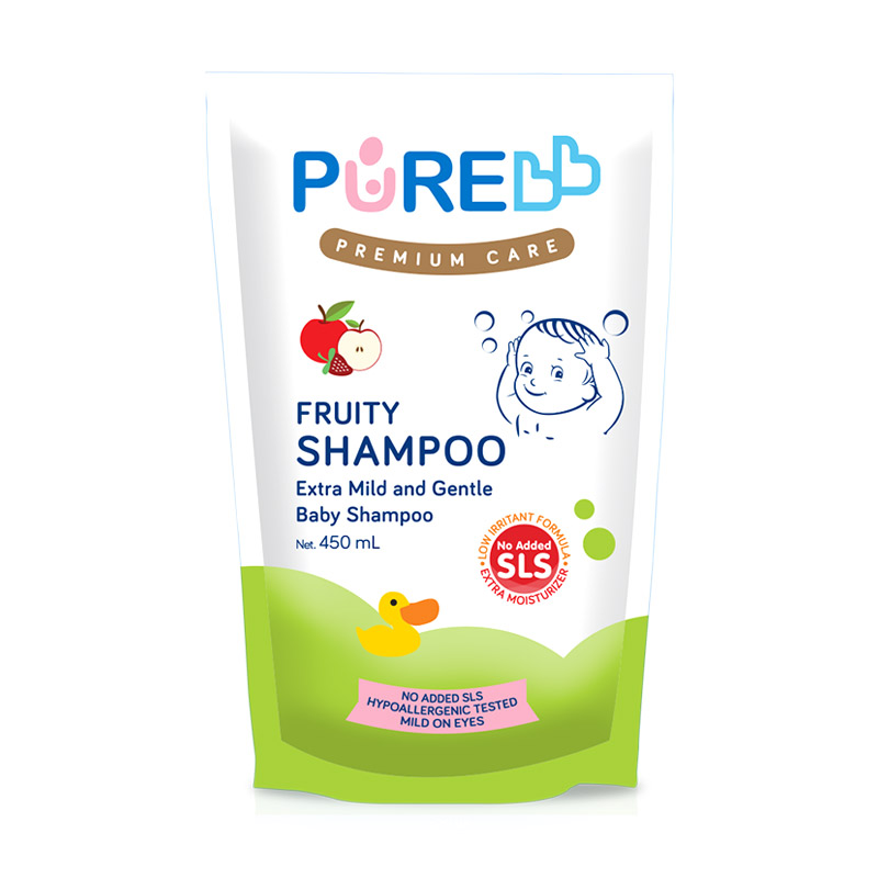 Jual PureBB Fruity Shampoo Bayi [450 mL/ Refill] di Seller Baby Wish