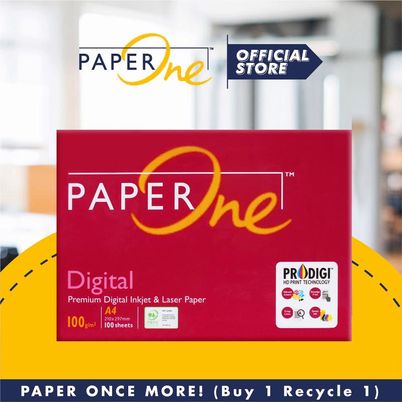 √ Paperone Kertas A4 100gr Retail Pack (100 Lembar