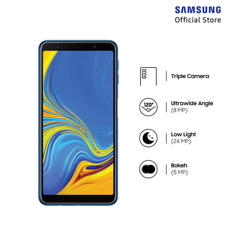 âˆš Samsung Galaxy A7 Smartphone - [64 Gb/ 4 Gb/ 2018 Edition/ O] Terbaru