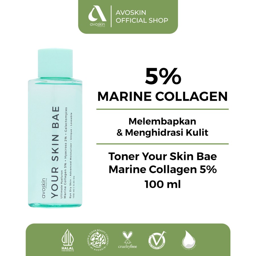 Promo Avoskin Your Skin Bae Series Toner Ultimate Hyaluron Marine ...