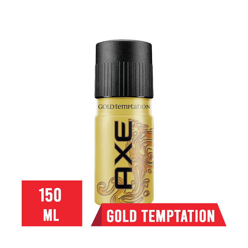 Jual AXE Gold Temptation Deodorant Bodyspray [150 mL] di Seller ...