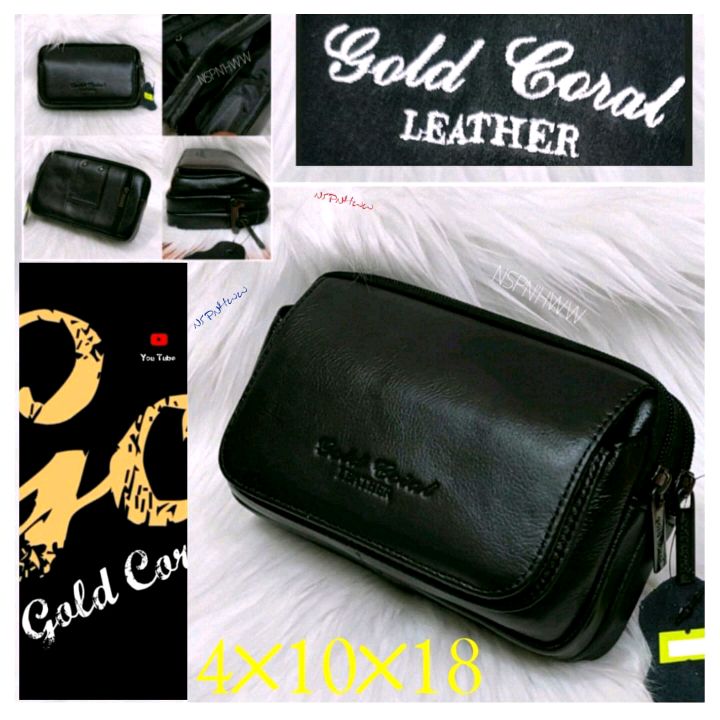 Gold coral bag sale