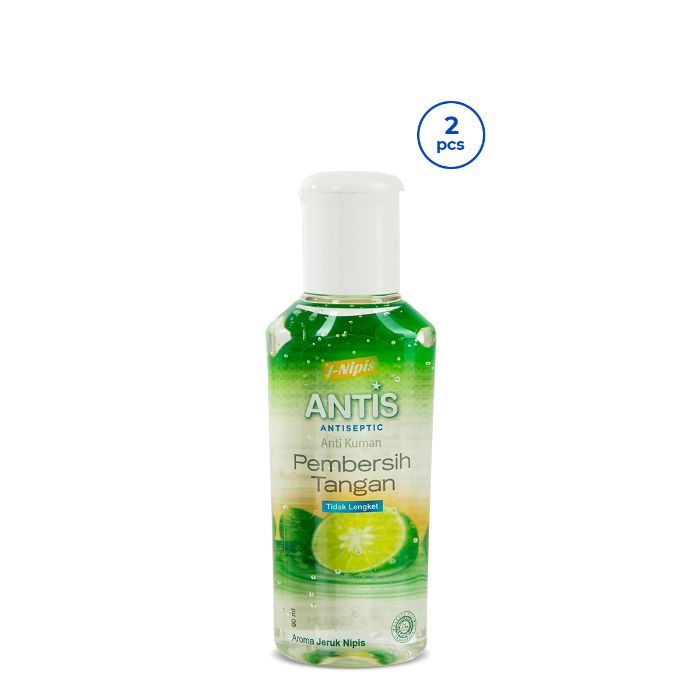 Jual Antis Jeruk Nipis Hand Sanitizer [60 mL/ 2 Botol