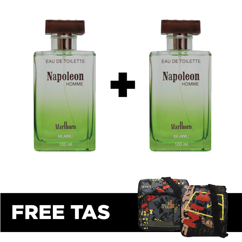 Jual Marlboro Napoleon Blanc Edt Perfume For Men 2 Pcs Free Tas Online Desember 2020 Blibli