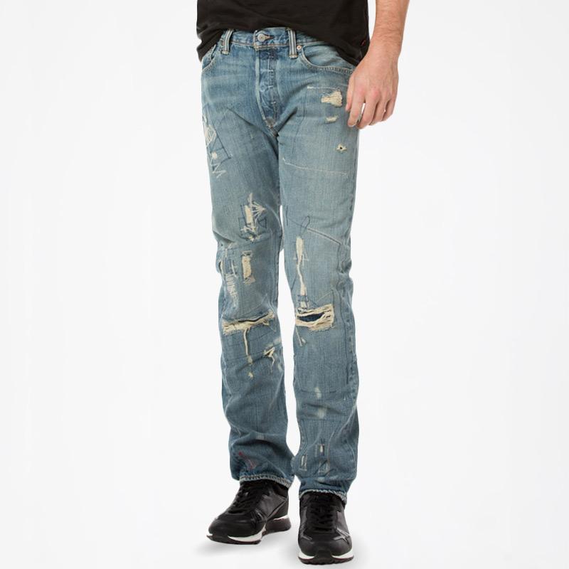 Jual Levi's 501 Fit Jeans Lonely Celana Panjang Pria - Blue [00501-2425/  Original] di Seller Levi Strauss - Kota Jakarta Timur, DKI Jakarta | Blibli