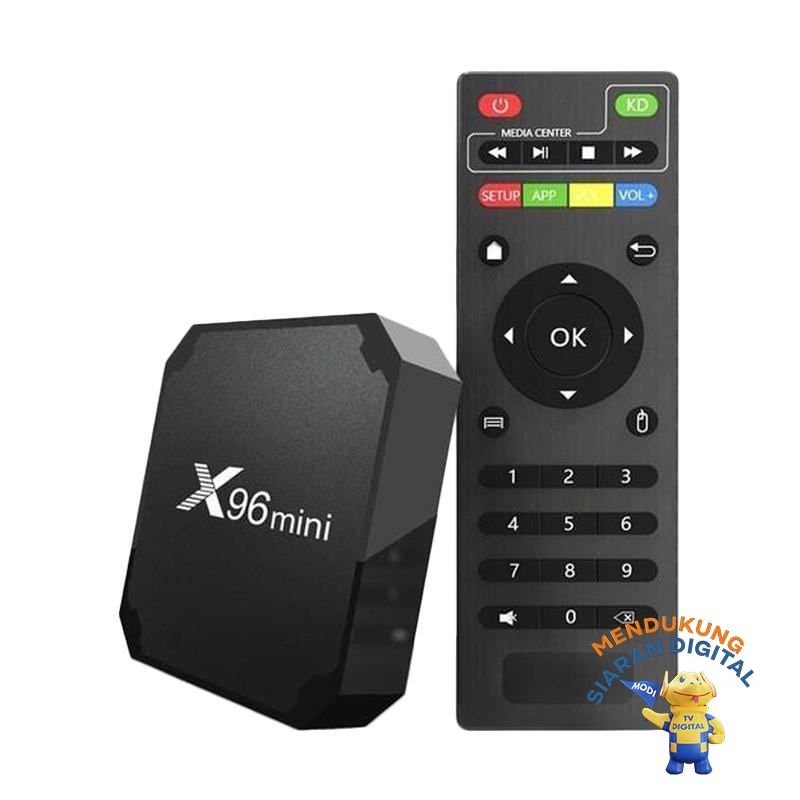 Jual X96 Mini Smart TV Box [16GB/ 2GB/ Quad Core/ Android 7.1/ WiFi