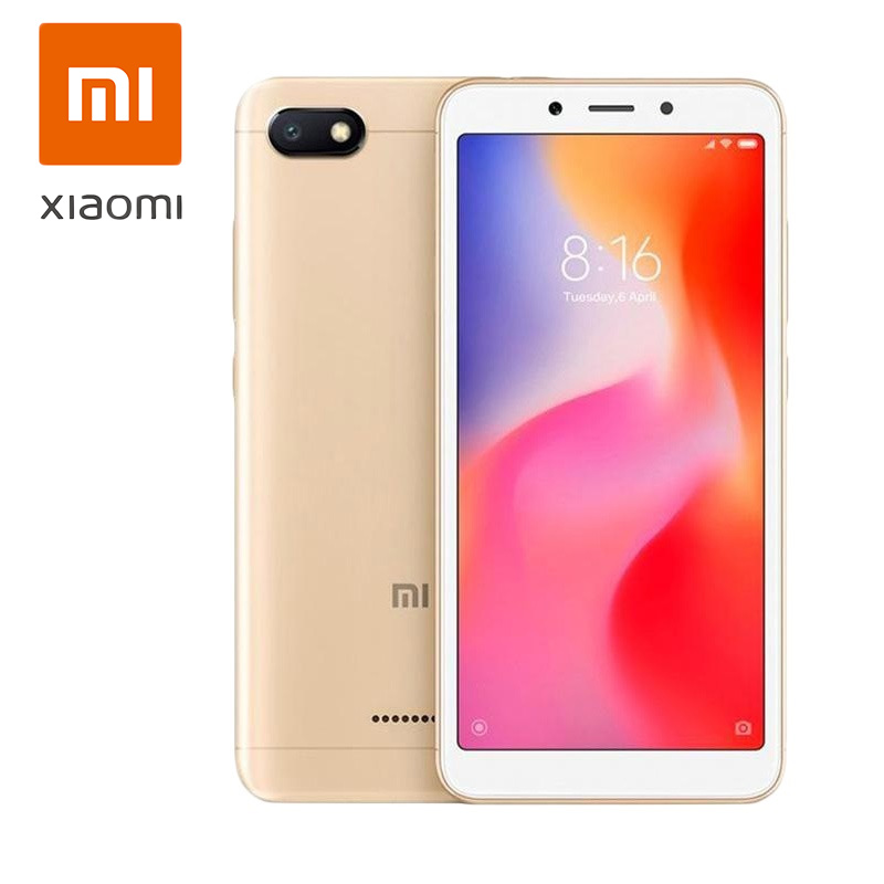 Jual Xiaomi Redmi 6A Smartphone - Gold [16 GB/ 2 GB] SP