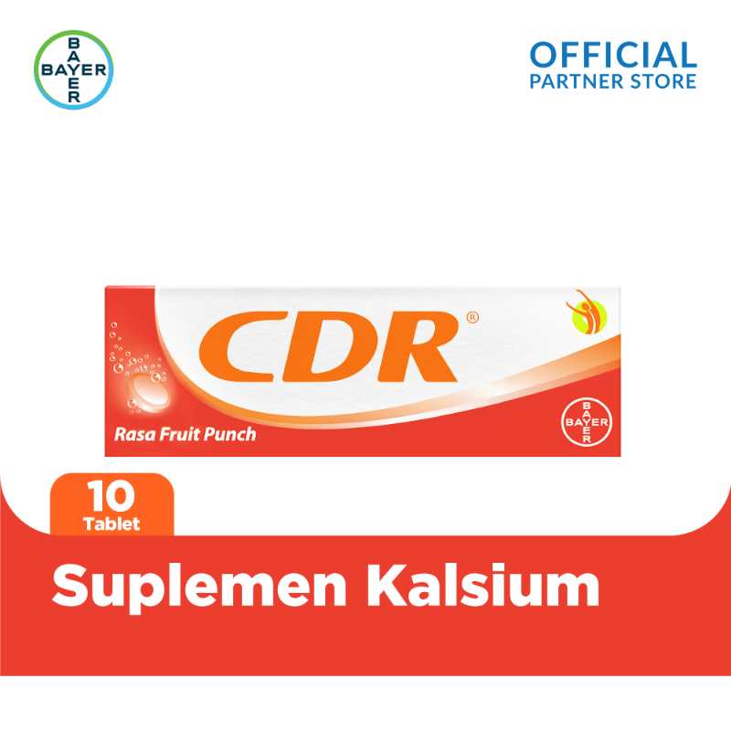 Jual FS - CDR Calcium D Redoxon Rasa Fruit Punch Suplemen