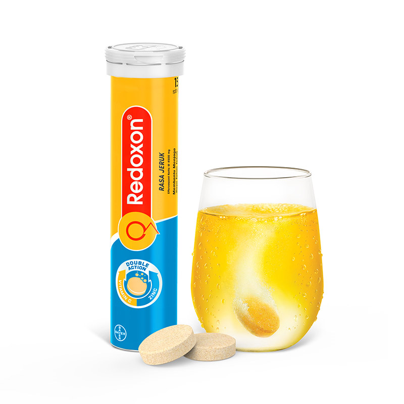 Jual FS - Redoxon Vitamin C Zinc Rasa Jeruk Multivitamin