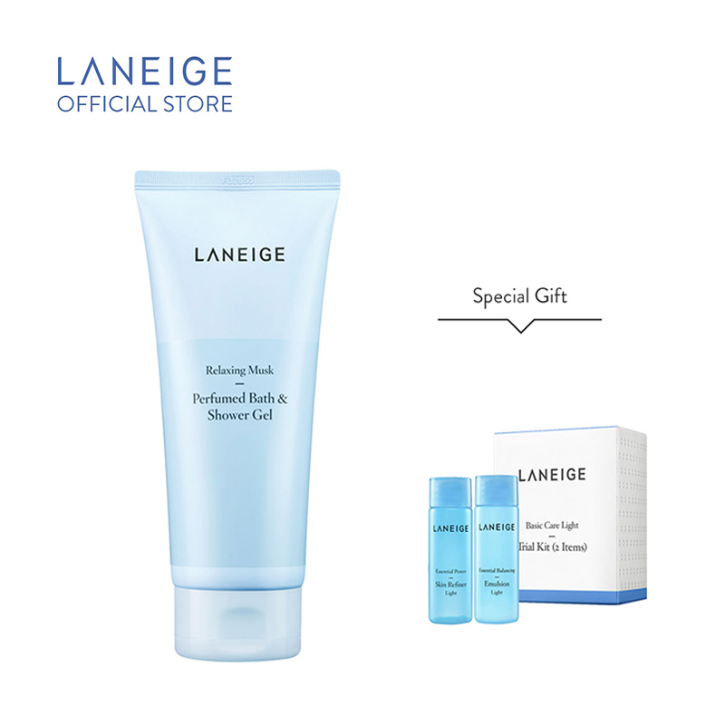 Jual FS SERBA 11 Laneige Perfumed Bath & Shower Gel Relaxing Musk