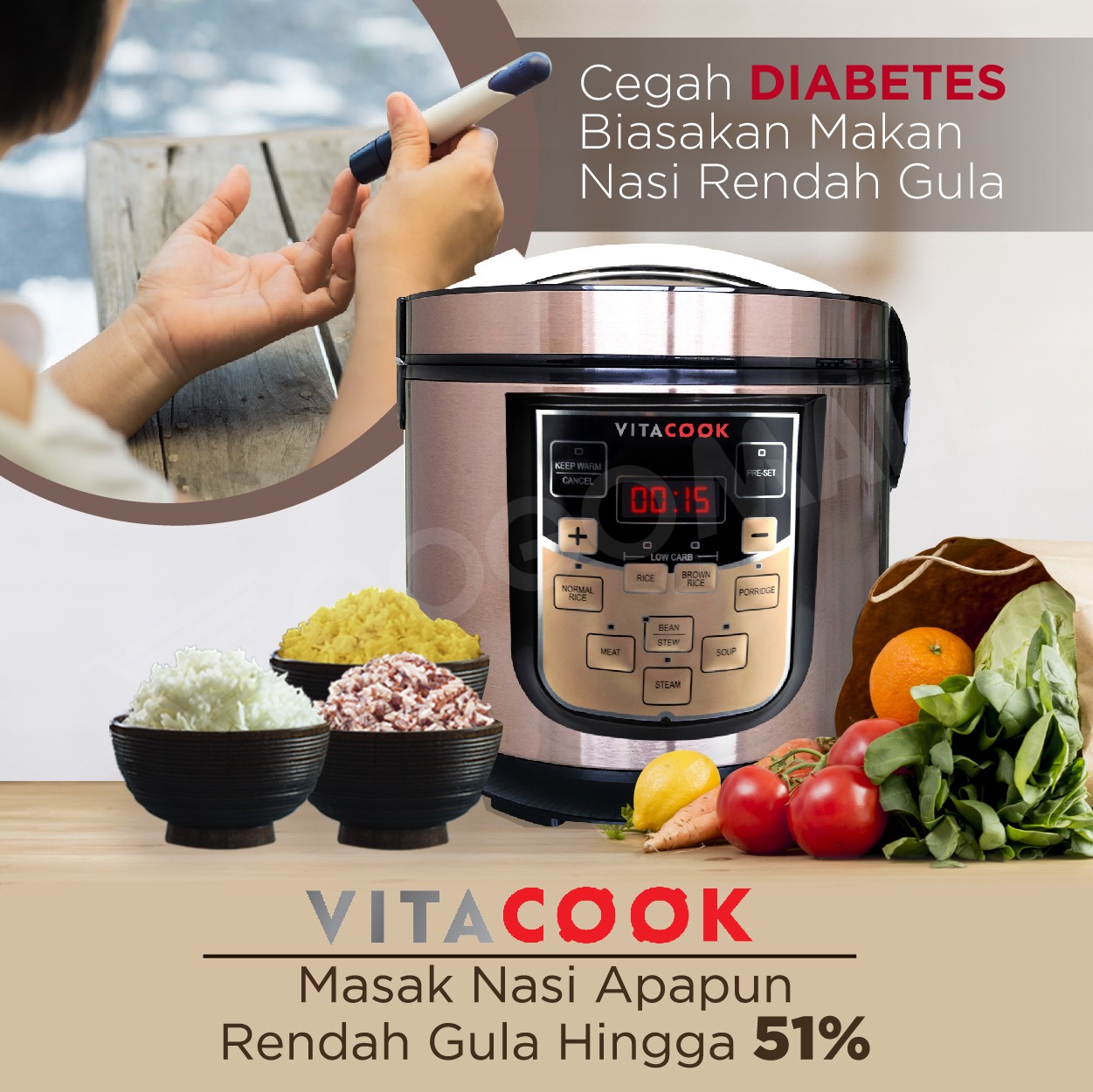 Vitacook hotsell multi cooker