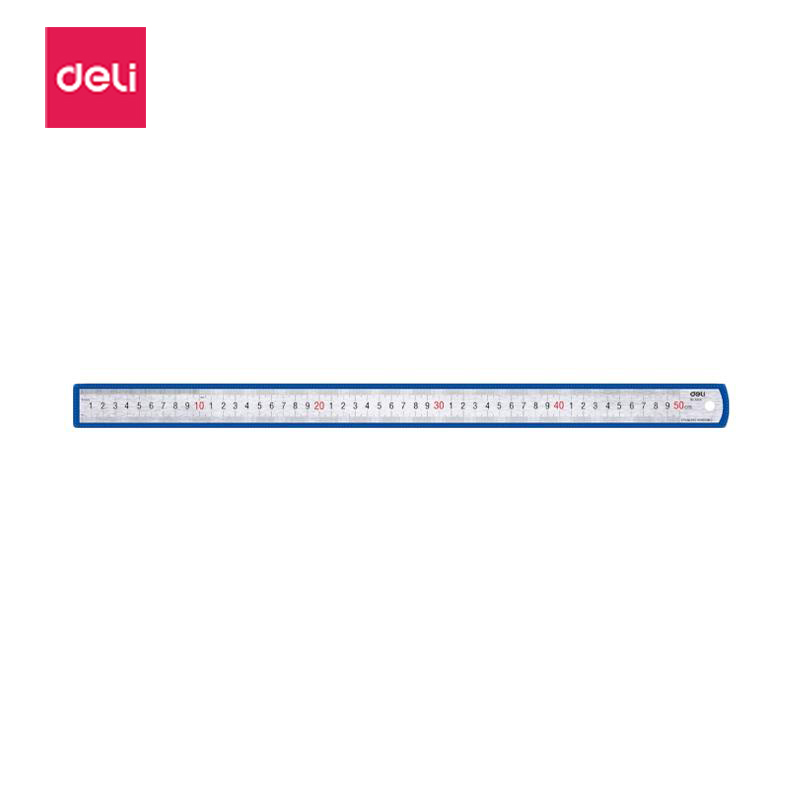 Jual Deli 8464 Drafting Steel Ruler [50 cm] di Seller Deli - Kosambi ...