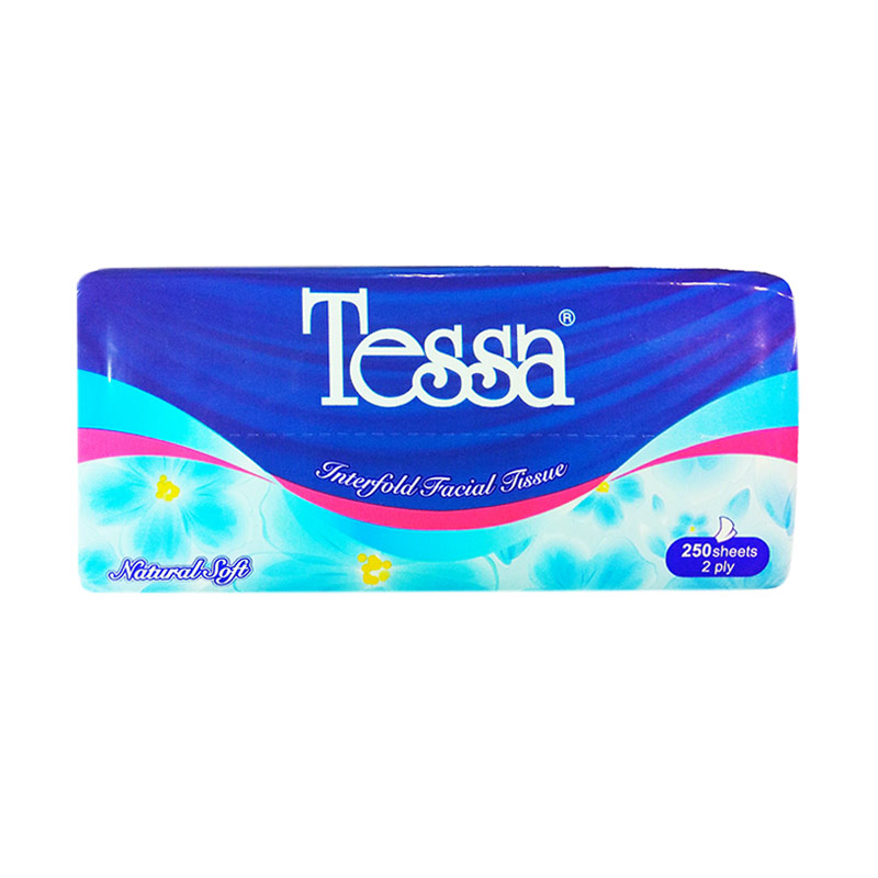 Jual Tessa TP-22 Natural Soft Tissue Wajah [250 Sheets / 2 Ply] di ...
