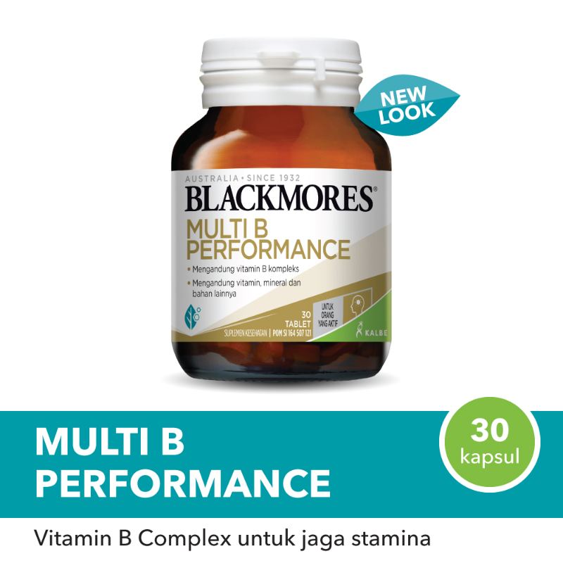 Jual BLACKMORES EXECUTIVE B VITAMIN KONDISI STRESS FORMULA KALBE 30