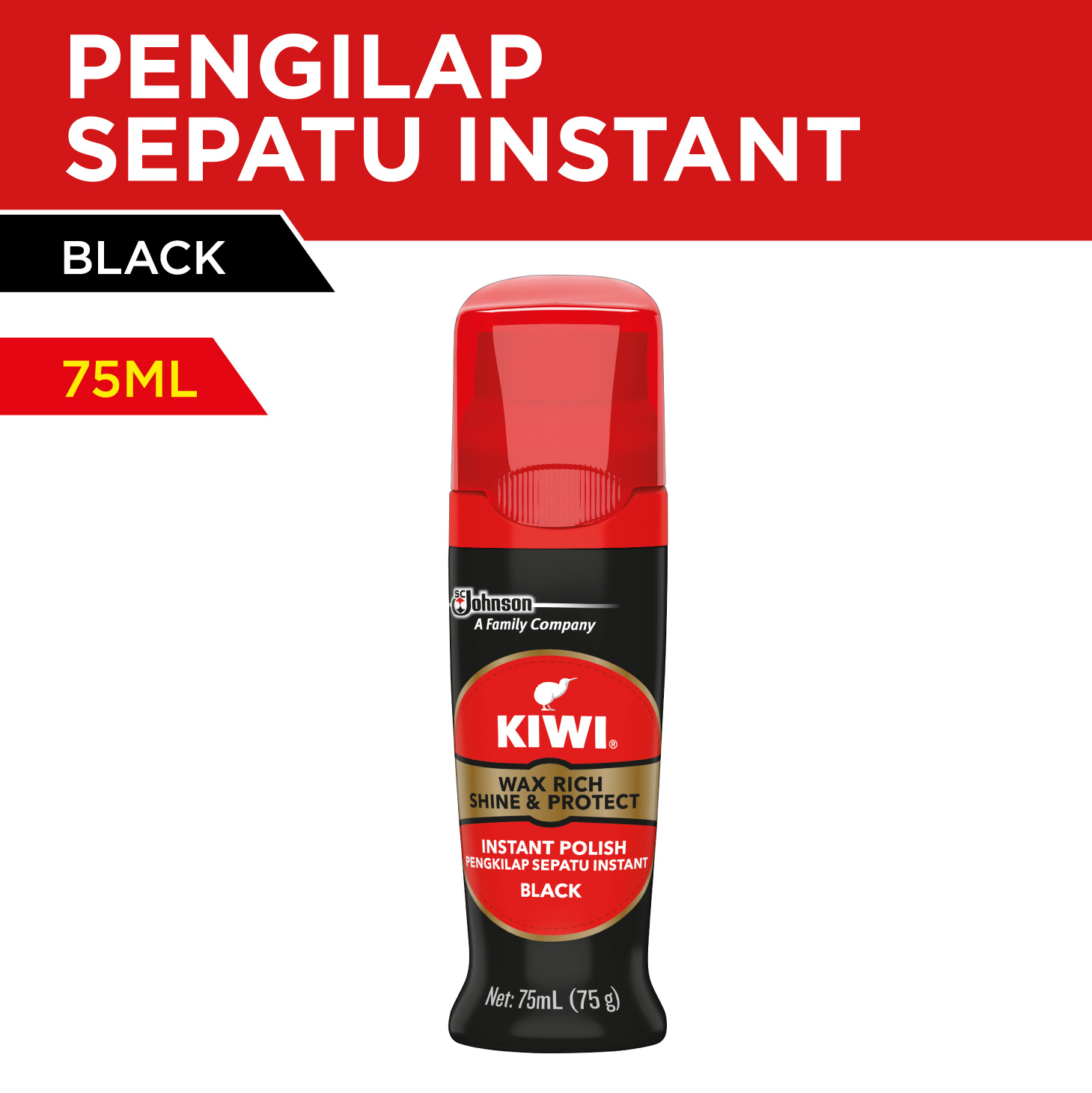 Promo Kiwi Wax Rich Shine Protect Semir Sepatu Black 75 Ml Diskon 37 Di Seller Jhhp Official Store Gudang Blibli Blibli