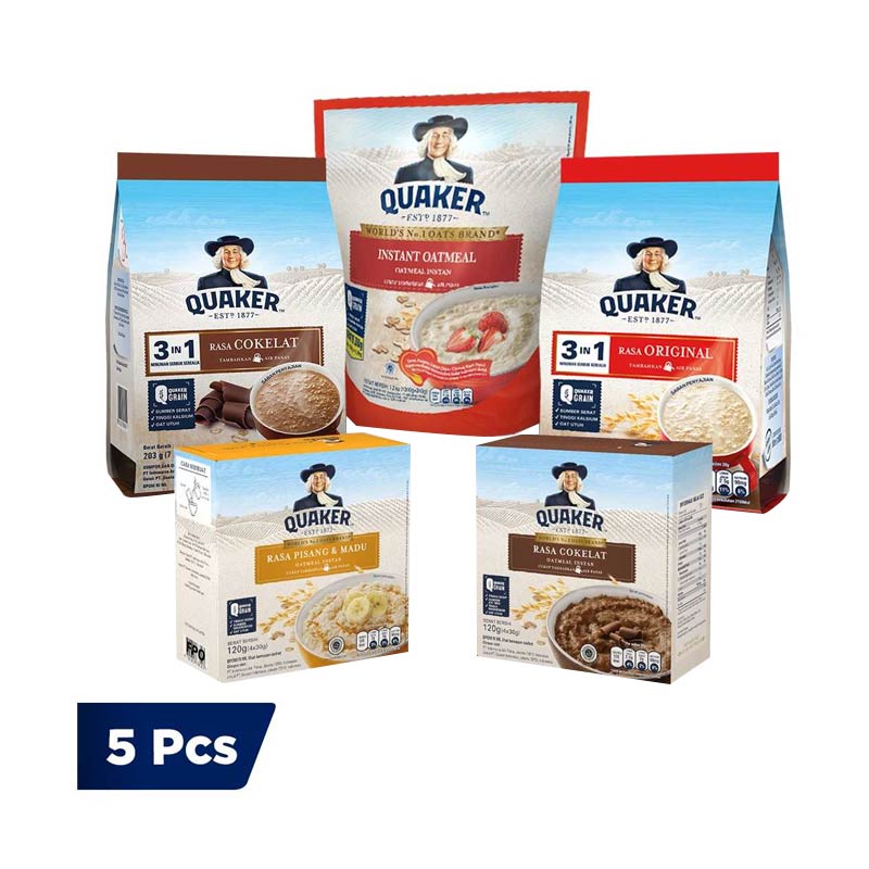 Jual Quaker Monthly Package Oatmeal Di Seller Quaker Official Store Kota Tangerang Selatan Banten Blibli