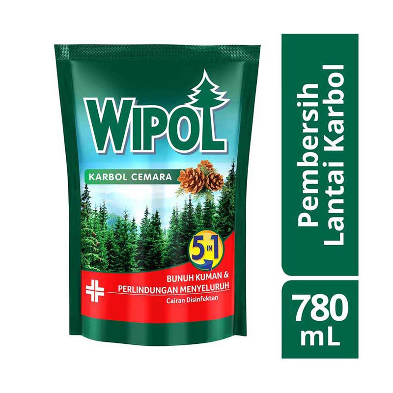 Jual WIPOL Pembersih Lantai Karbol 780 mL Online Januari 