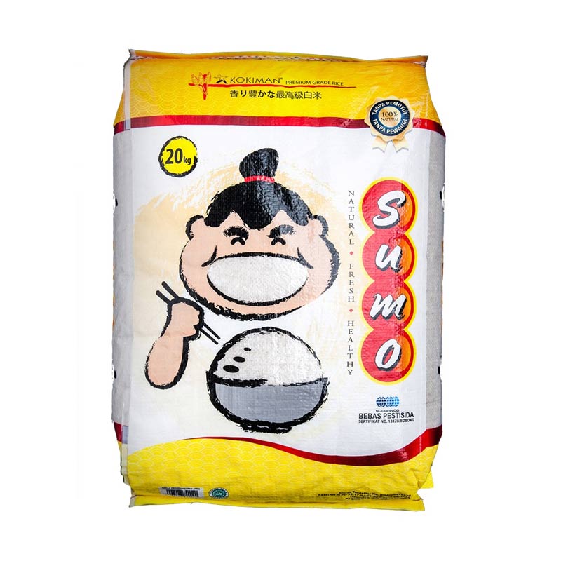 Jual Beras Sumo Premium Kemasan Kuning Beras Putih 20 Kg Murah Mei 2021 