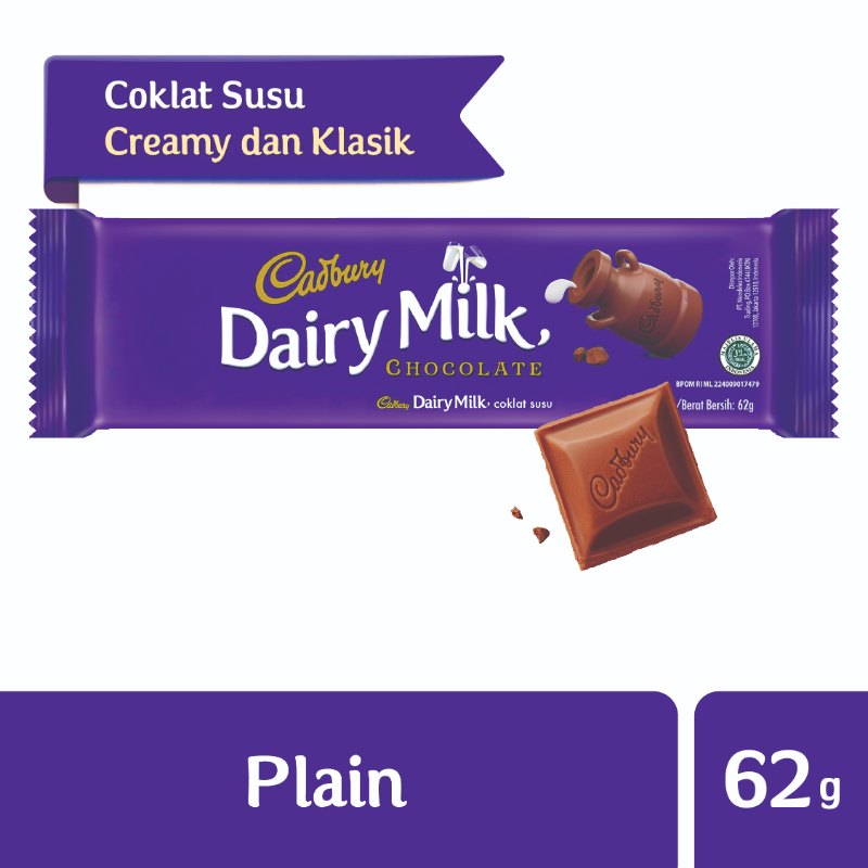 Jual Cadbury Dairy Milk Cokelat 62 G Online Februari 2021 Blibli Shop for best cadbury dairy milk products online in india from bigbasket. cadbury dairy milk cokelat 62 g