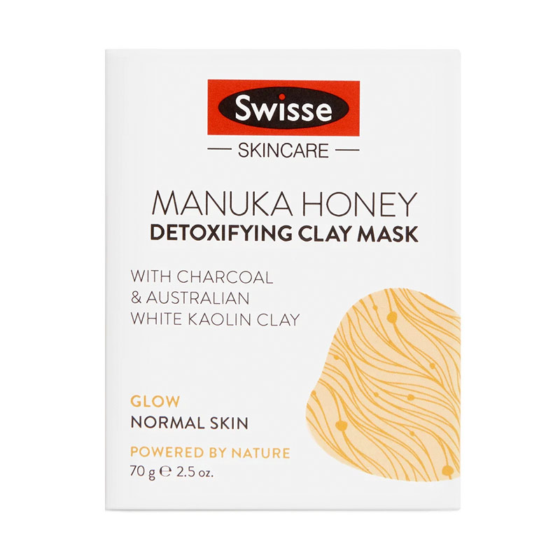 Download Jual Swisse Manuka Honey Detoxifying Facial Mask With Charcoal Kaolin Clay 70g New Packaging Online November 2020 Blibli Com PSD Mockup Templates