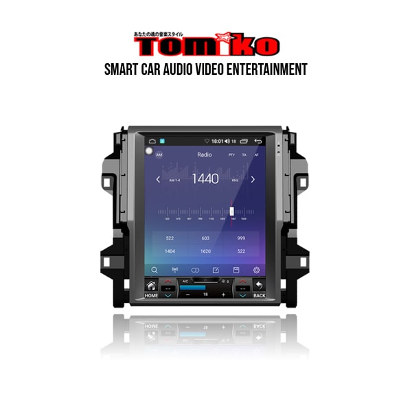 Jual TOMIKO TMK Head Unit Mobil  for Toyota Fortuner Tesla 