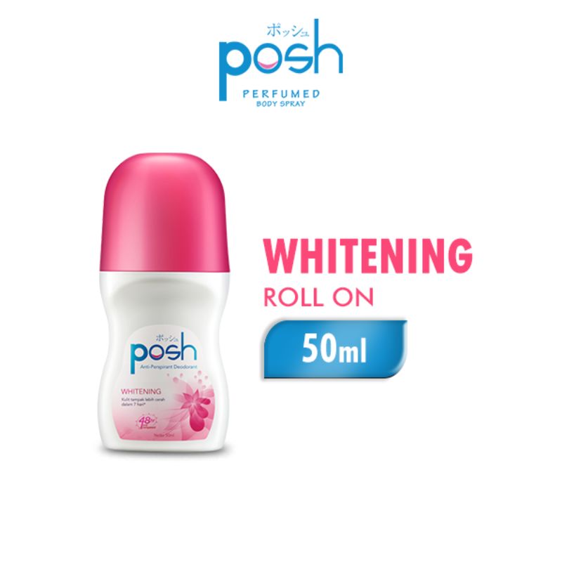 Promo Posh Whitening Roll On Deodorant 50 mL Diskon 32 di Seller