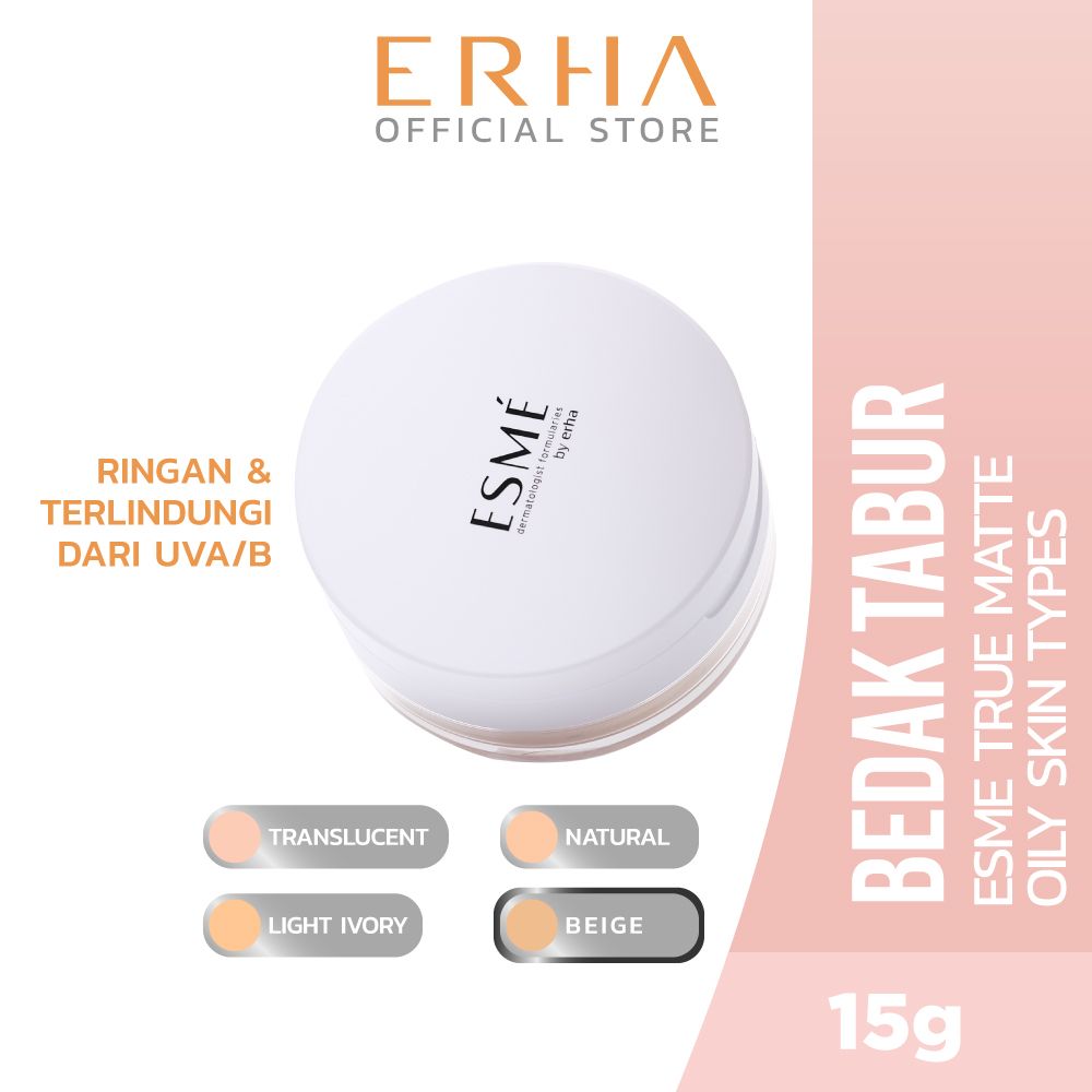 Jual Esme True Matte Oily Skin Types 15 G Online November 2020 Blibli Com