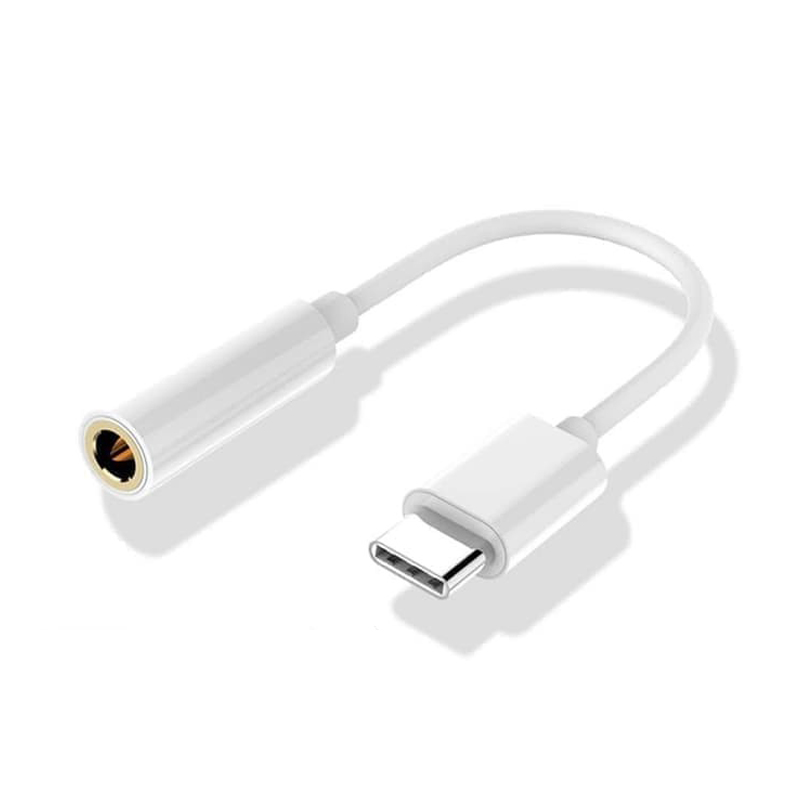 Jual adaptor USB - C to 3.5mm / AUX Kabel Adapter
