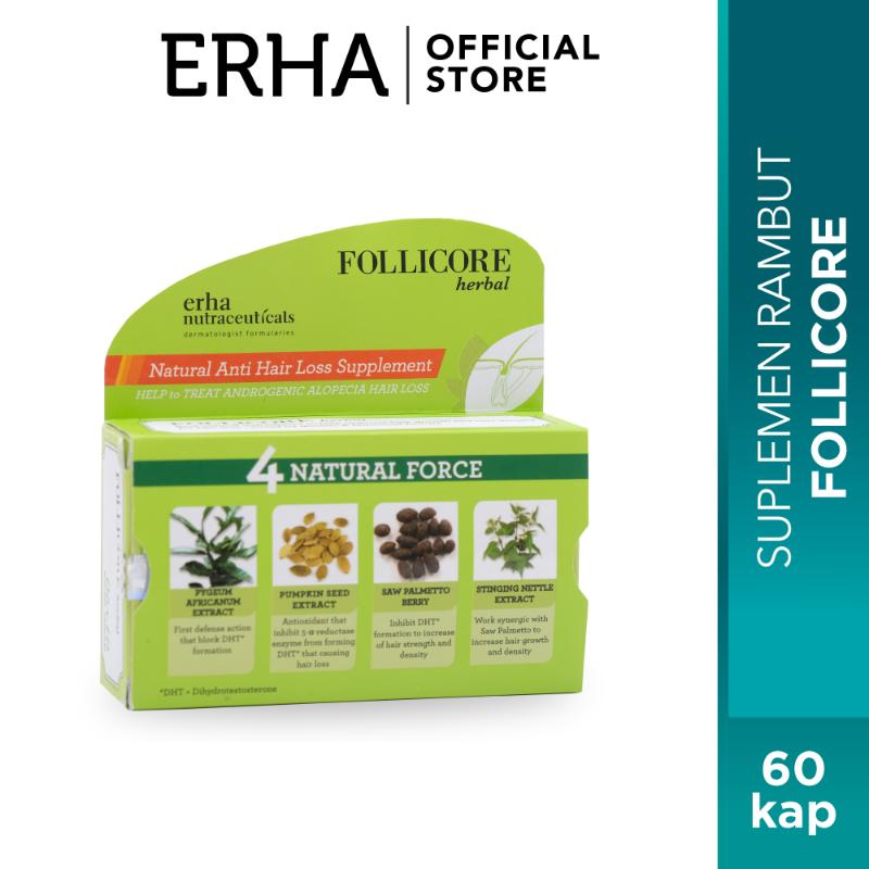 Jual Erha Follicore Herbal 60 Capsules Terbaru Juli 2021 