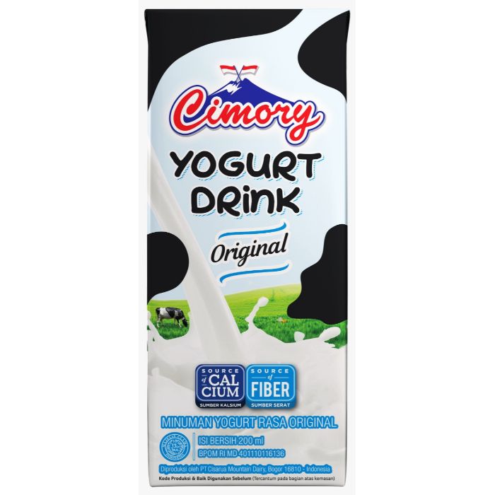 Jual CIMORY UHT Yogurt Drink Original [200 mL] di Seller Tambah Jaya