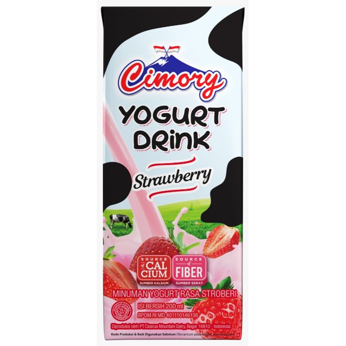 Jual CIMORY UHT Yogurt Drink Strawberry [200 mL] di Seller CIMORY