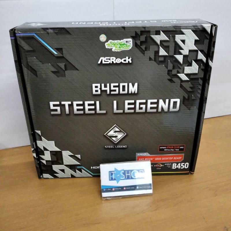 Micro Atx Asrock B450m Steel Legend Support Ryzen 3000 ASROCK