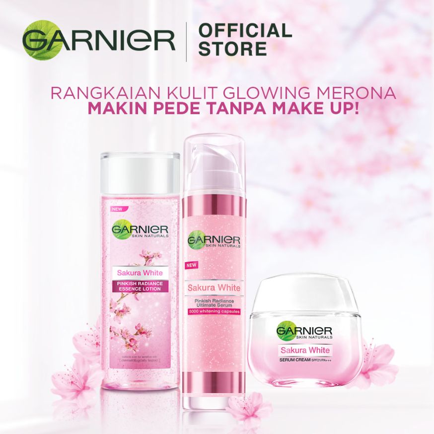 Jual Garnier Sakura White Pinkish Radiance Essence Lotion Skin Care 1 Ml Online Februari 21 Blibli