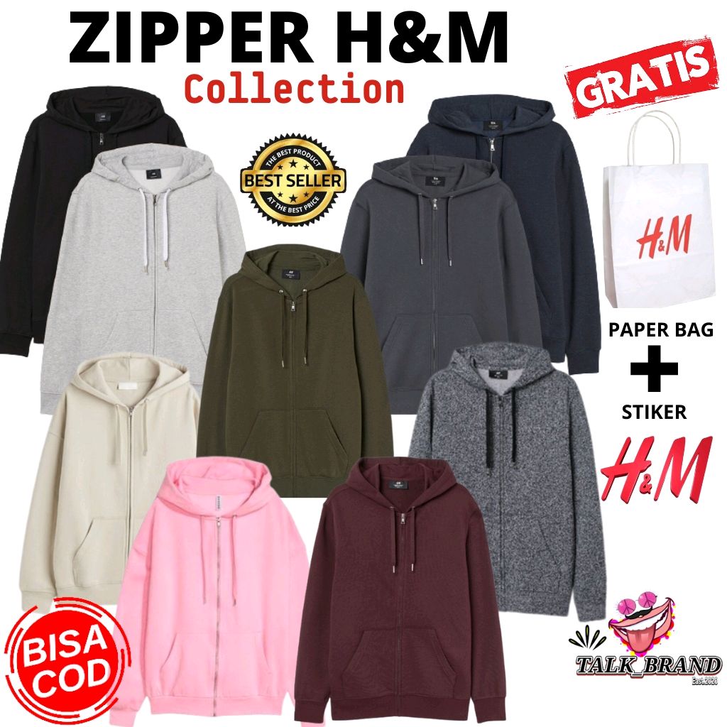 H&m hoodie best sale harga