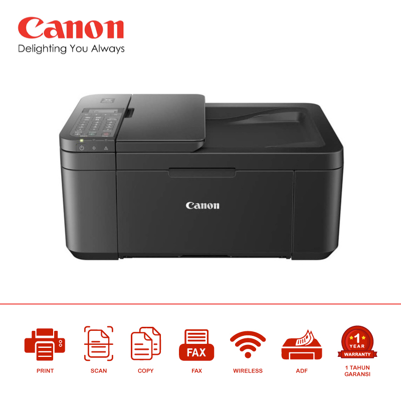 canon pixma tr4570s wireless all in one inkjet printer with adf print scan copy wifi fax