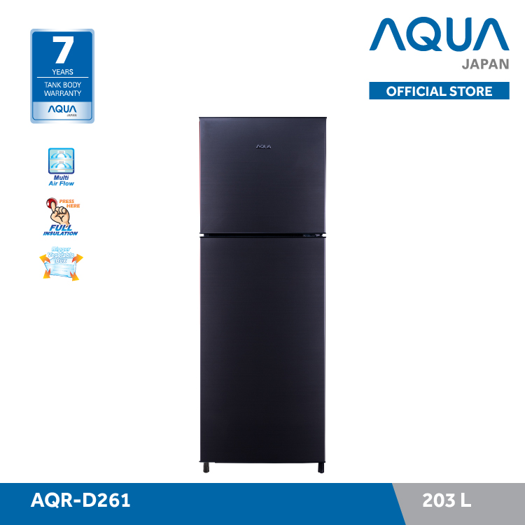 Jual Aqua Japan AQR-D261(DS) Kulkas 2 Pintu Online Maret