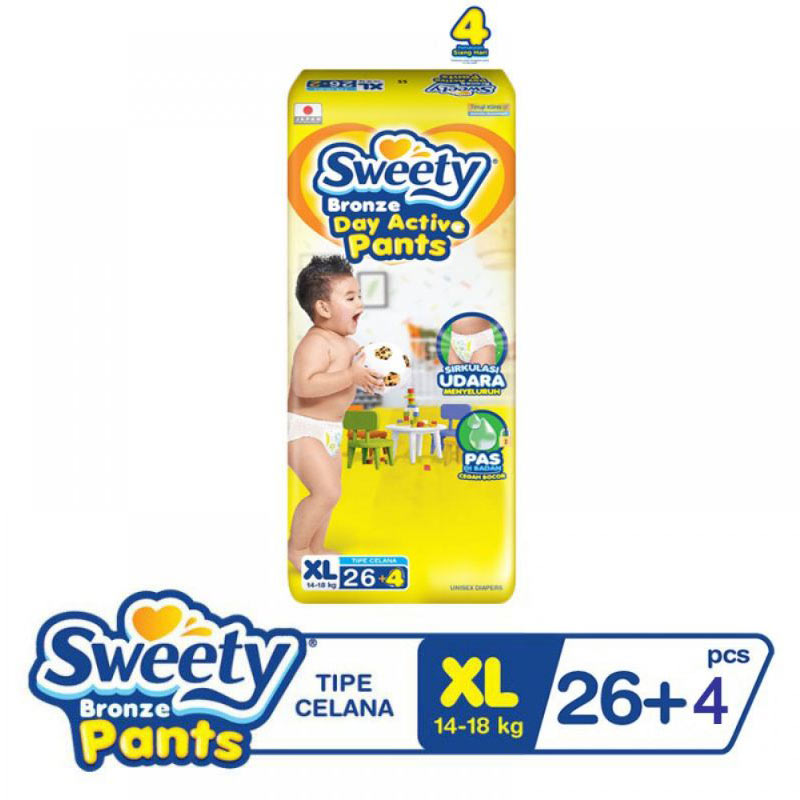 Sweety Popok Bayi Bronze Pants [Size 