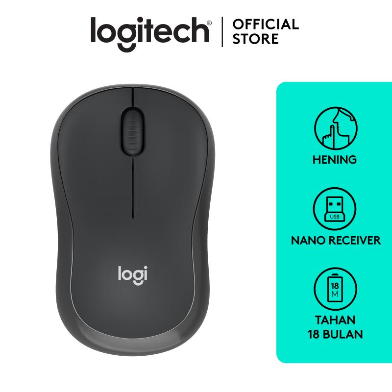 Jual Logitech M220 Silent Wireless Mouse - Grey Online