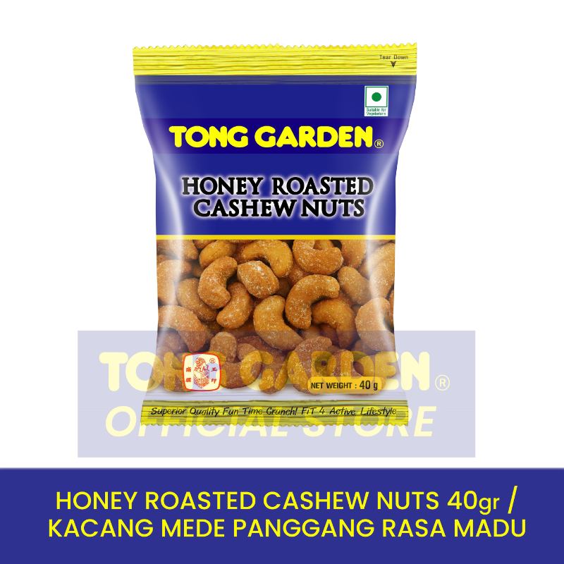 Promo Tong Garden Honey Cashewnut Snack [40 g] Diskon 15 di Seller