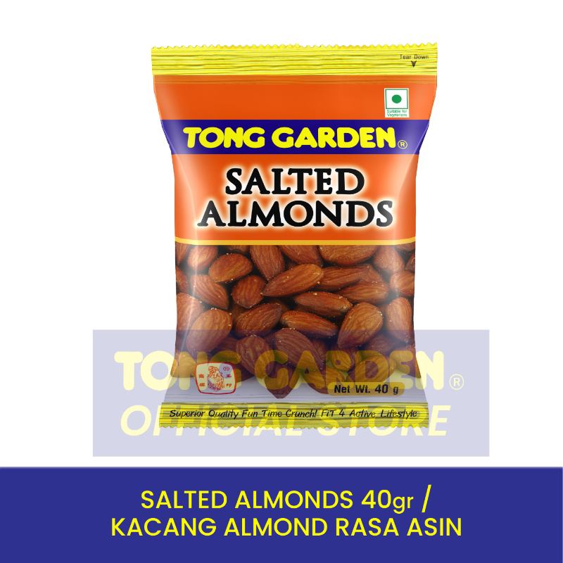 Promo Tong Garden Salted Almond Snack [35 g] Diskon 15% di Seller 