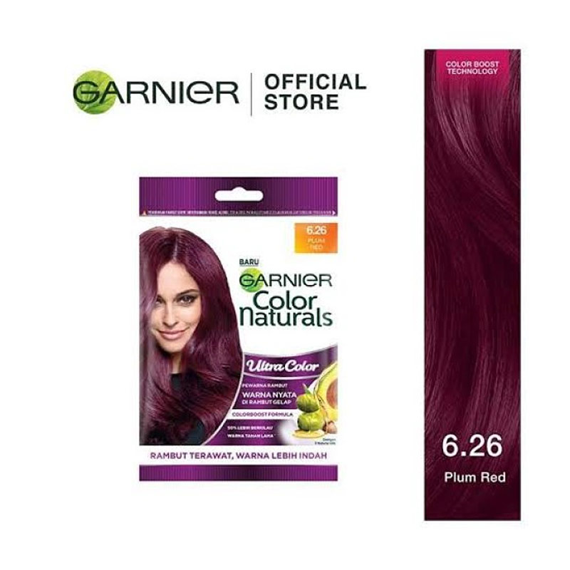 Jual Garnier Color Naturals Ultra Color Cat Rambut 6 26 Plum Red