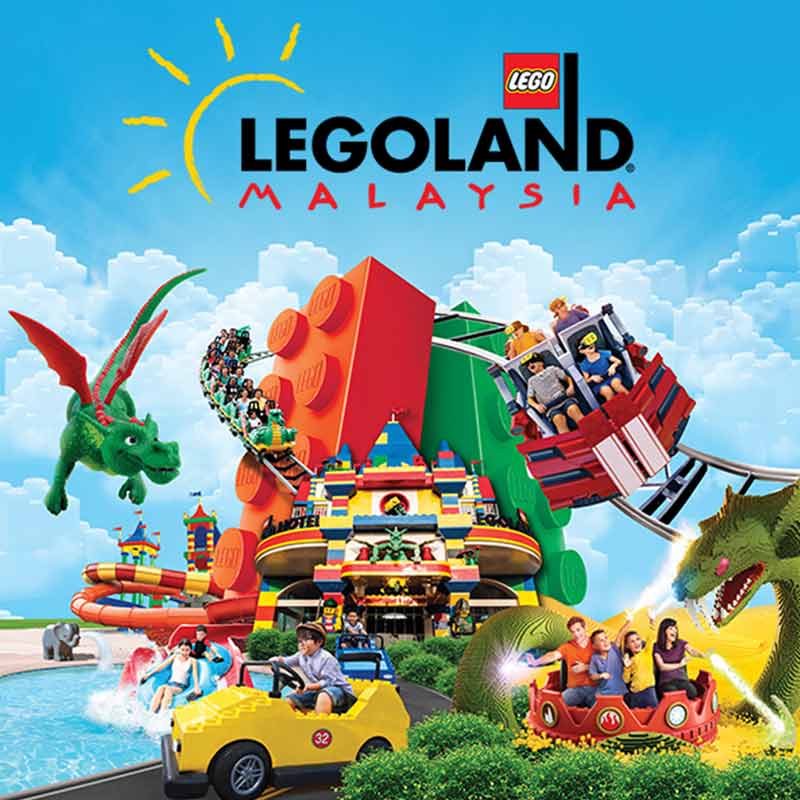 Jual Bliholiday Combo Legoland in Johor Bahru 2 Day E-Ticket [Theme