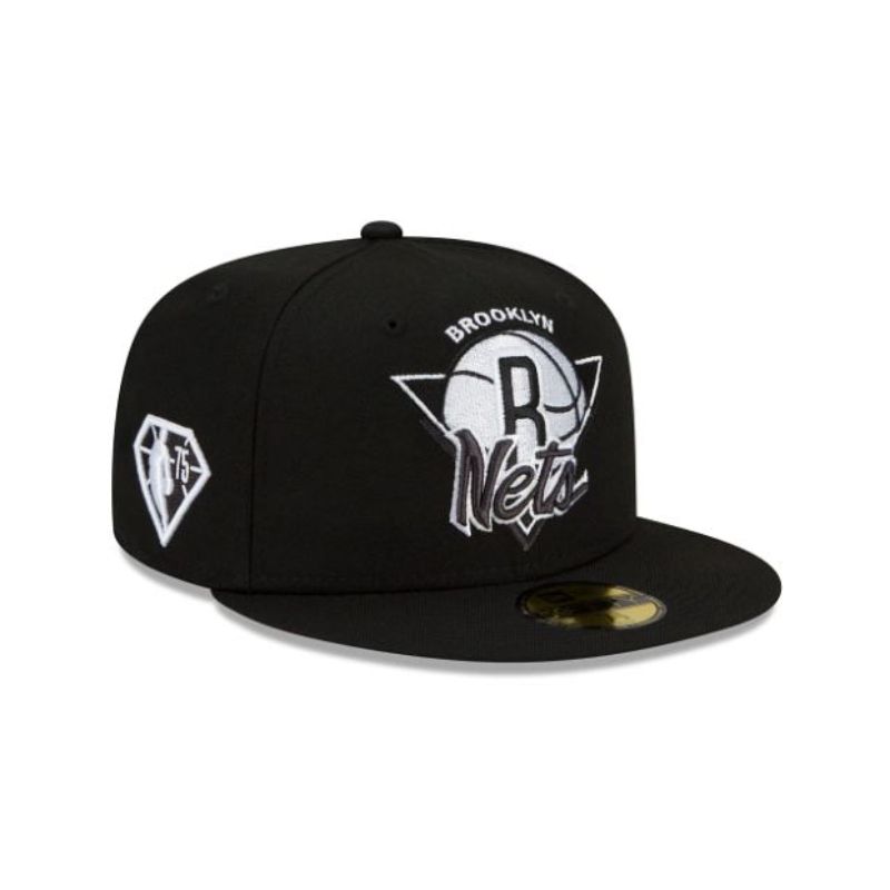 Promo New Era Men NBA 59Fifty Brooklyn Nets Tip Off Topi Basket Pria  [60182827] - 7 1/4 Hitam di Seller New Era - Kota Tangerang, Banten | Blibli