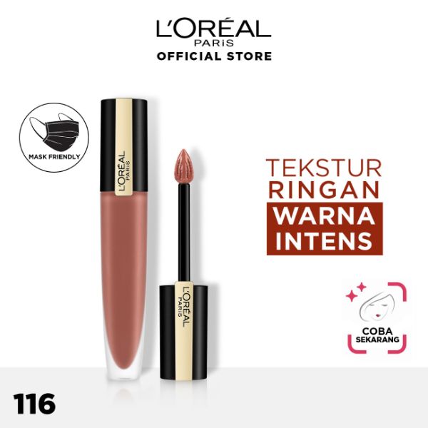 L Oreal Paris Rouge Signature Liquid Matte Lipstick Terbaru Agustus 2021 Harga Murah Kualitas Terjamin Blibli Lipstik loreal paris terbaru 2019 L Oreal Paris Rouge Signature Liquid Matte Lipstick Terbaru Agustus 2021 Harga Murah Kualitas Terjamin Blibli Lipstik loreal paris terbaru 2019