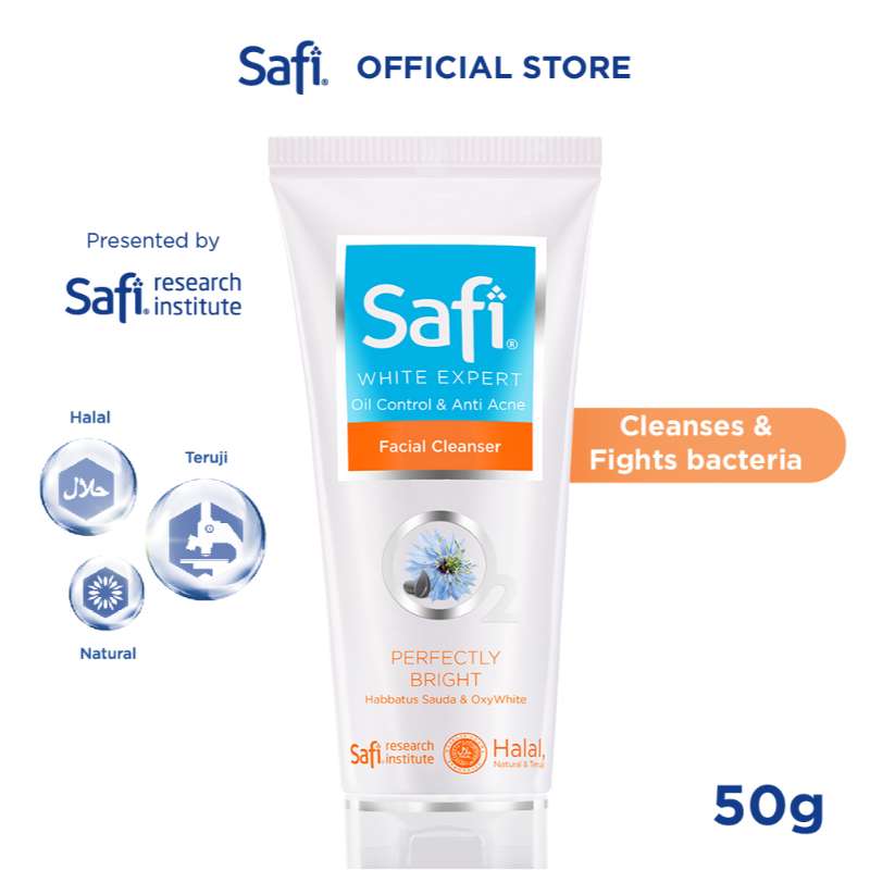 Safi white expert oil control & anti acne facial on sale cleanser