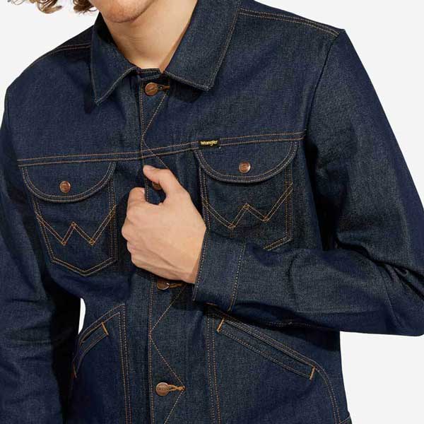 jaket jeans wrangler