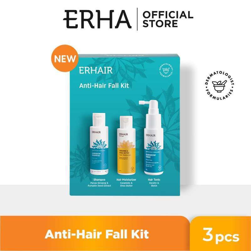 Jual ERHAIR AntiHair Fall Kit di Seller ERHA Skincare Official Store