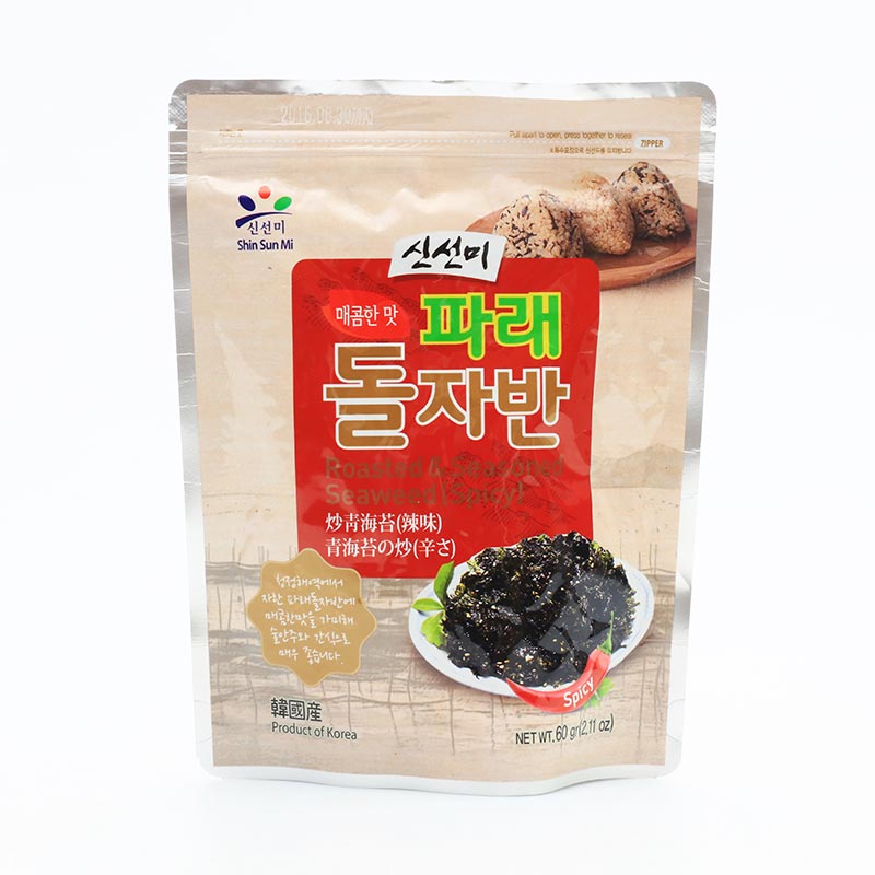 Jual Shinsunmi Roasted & Seasoned Seaweed Spicy Makanan Khas Korea [60