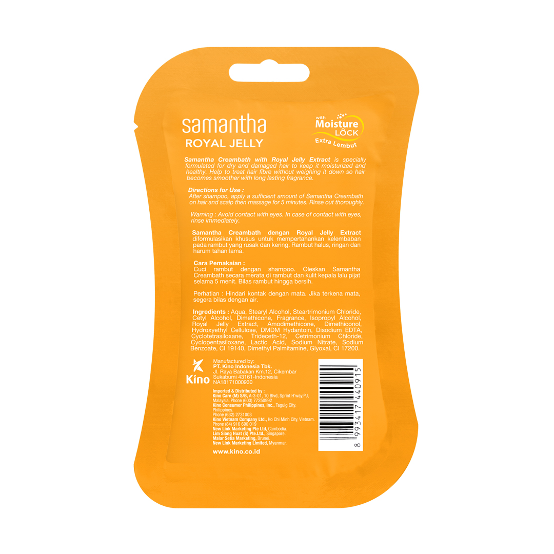 Promo Samantha Creambath Royal Jelly 30g / Sachet Diskon 34 ...